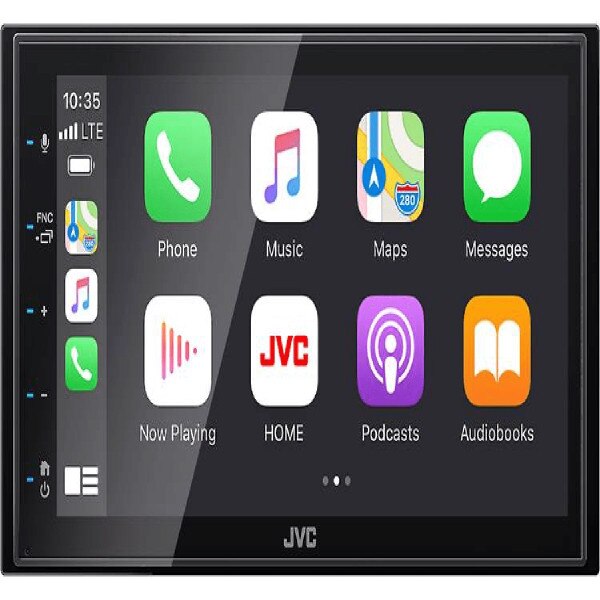 Jvc 6.8" Dbl Din Media Receiver W/ Apple Car Play & Android Auto